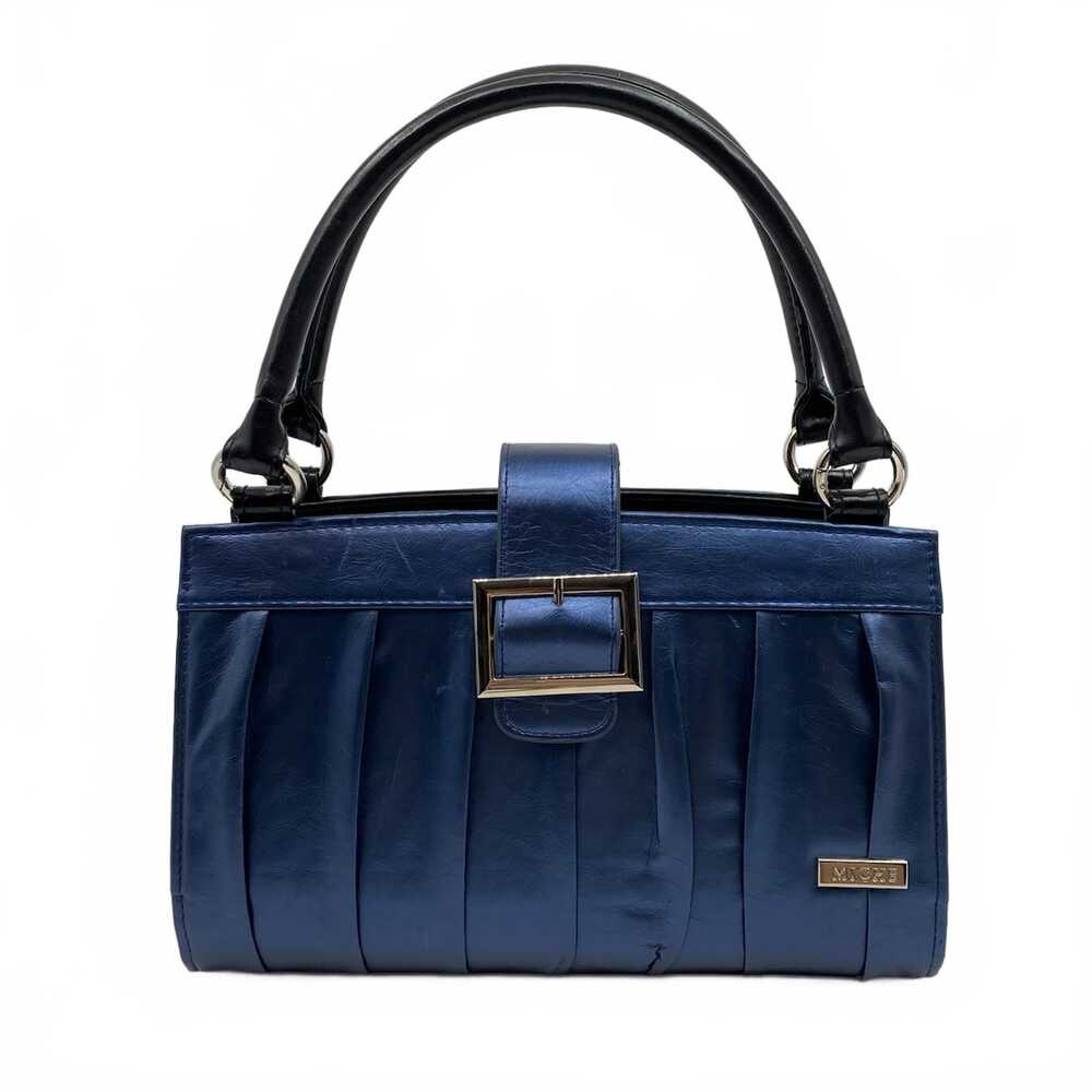 Miche Blue Metallic Vintage Shoulder Bag